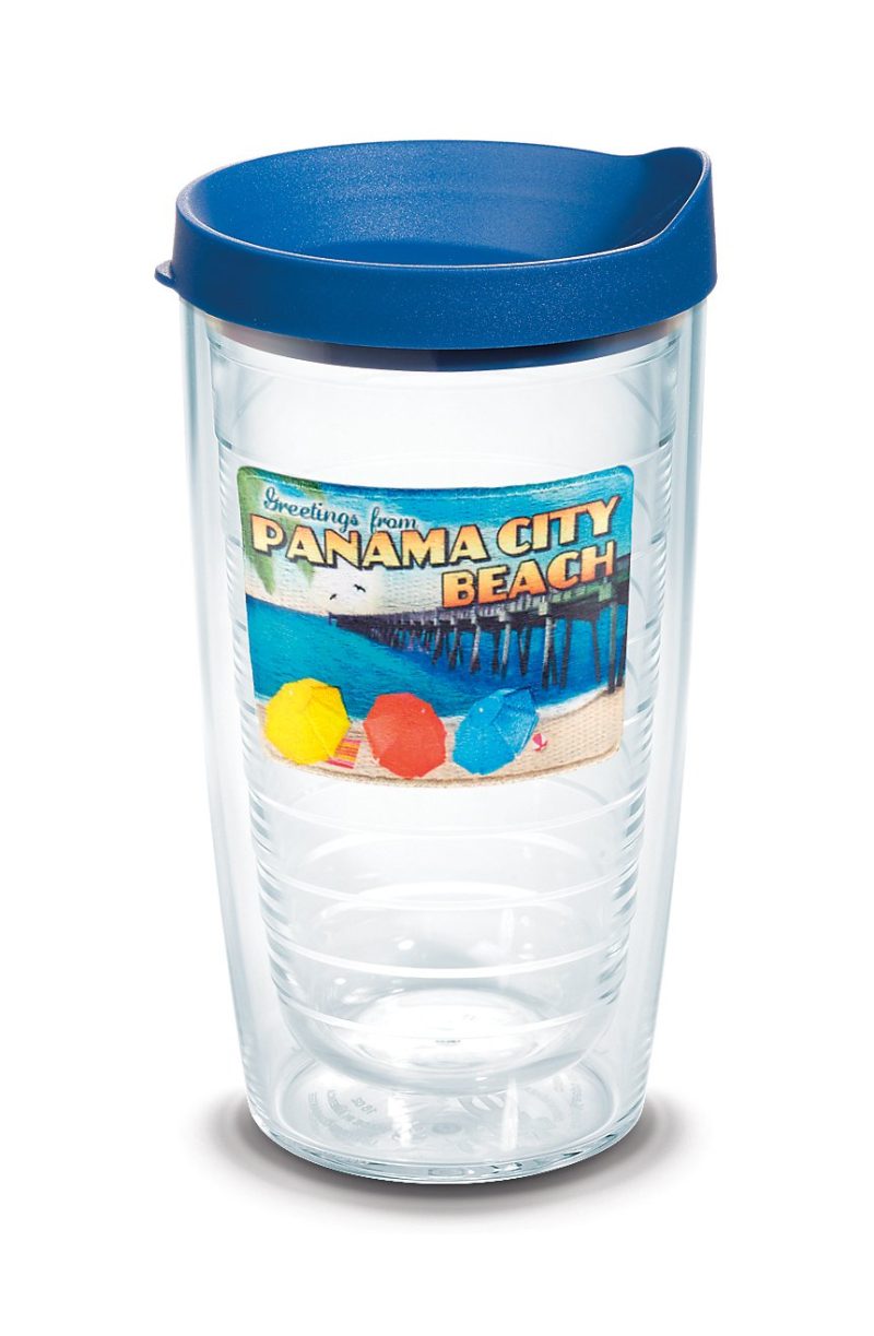 Custom Tervis® Classic Tumbler Enhanced Embroidered Emblem - 16 oz. - 1