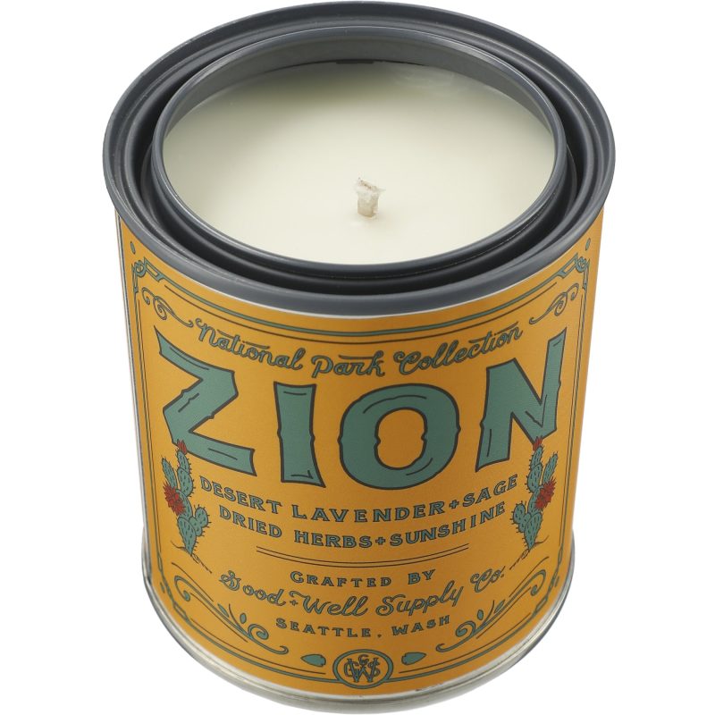 Custom Zion National Park 14 oz Candle - 8