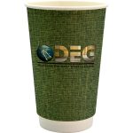 Custom 16 oz. Full Color Ridge Paper Cup - 6