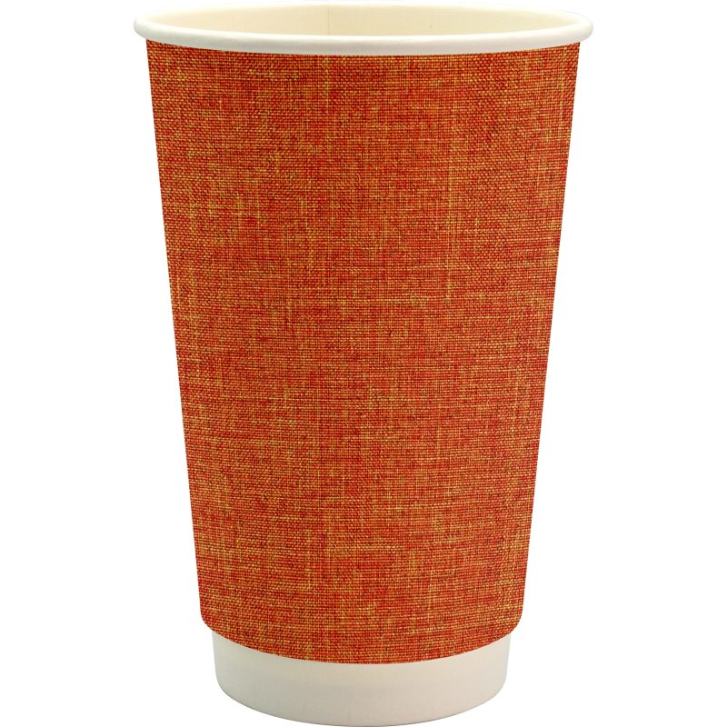 Custom 16 oz. Full Color Ridge Paper Cup - 9