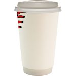 Custom 16 oz. Full Color Sporty Paper Cup With Lid - 9