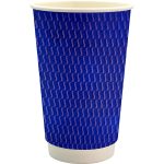 Custom 16 oz. Full Color Wave Paper Cup - 5