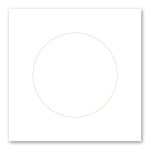 Custom 2-in-1 Circle Car Magnet w/Picture Frame - 1