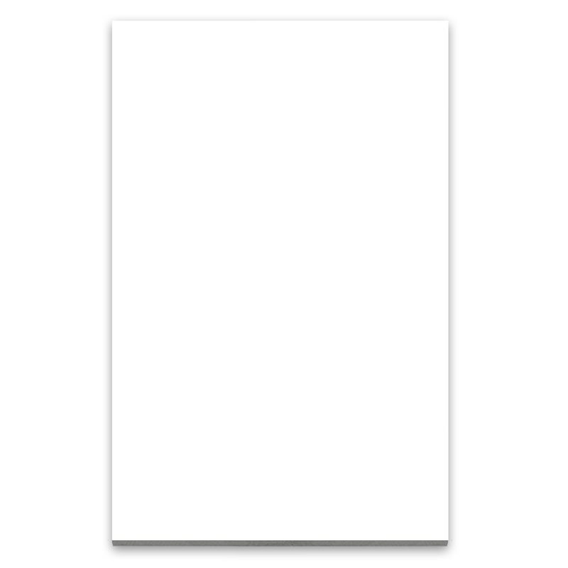 Custom 25 Page 5-1/2 x 8-1/2 Paper Note Pad w/ Magnet 4CP - 1