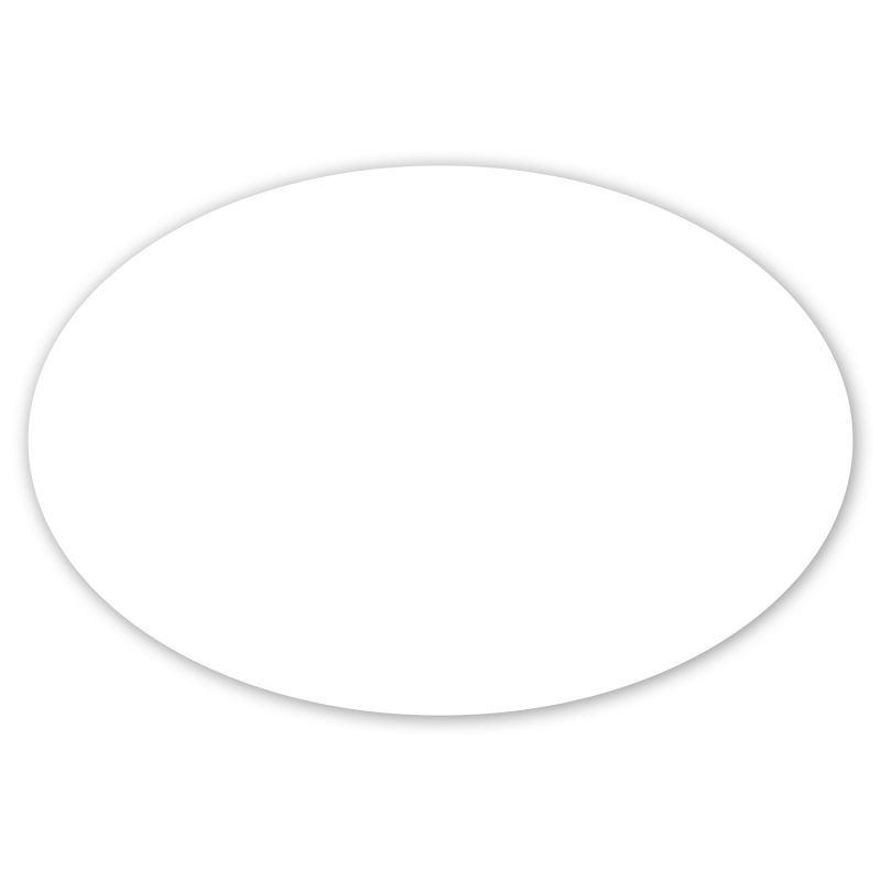 Custom 4 X 6  In Oval Label - 1