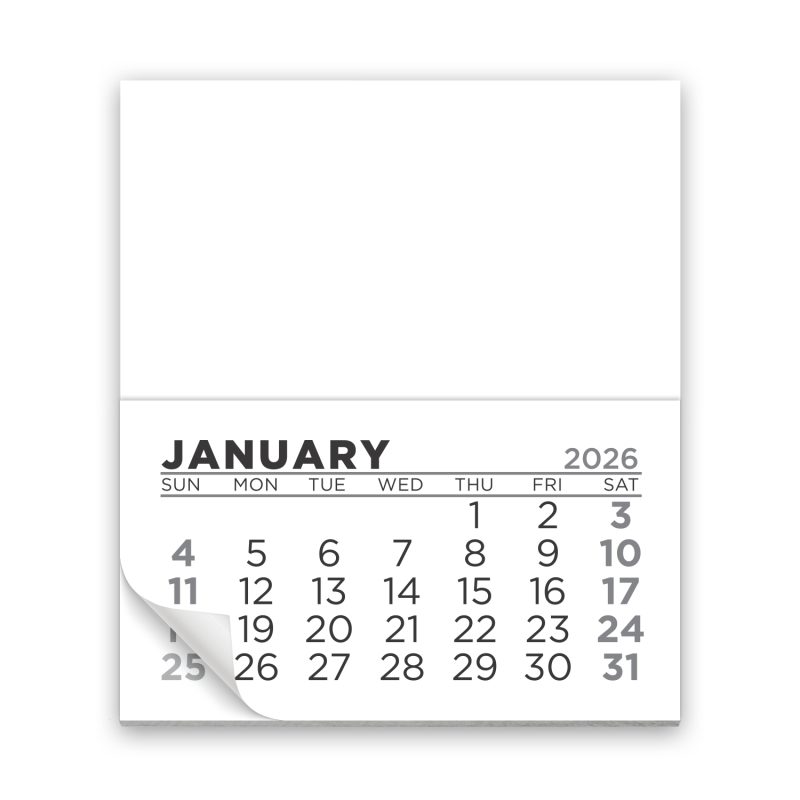 Custom Add-A-Pad 12 Month Calendar - 1