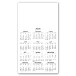 Custom Calendar Large Magnet 3-29/32 x 6-15/16 - 1