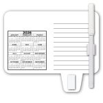 Custom Calendar / Memo Magnet with Clip - 1