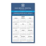 Custom Calendar Sq Crnr Magnet 2-29/32 x 4-15/16 - 2