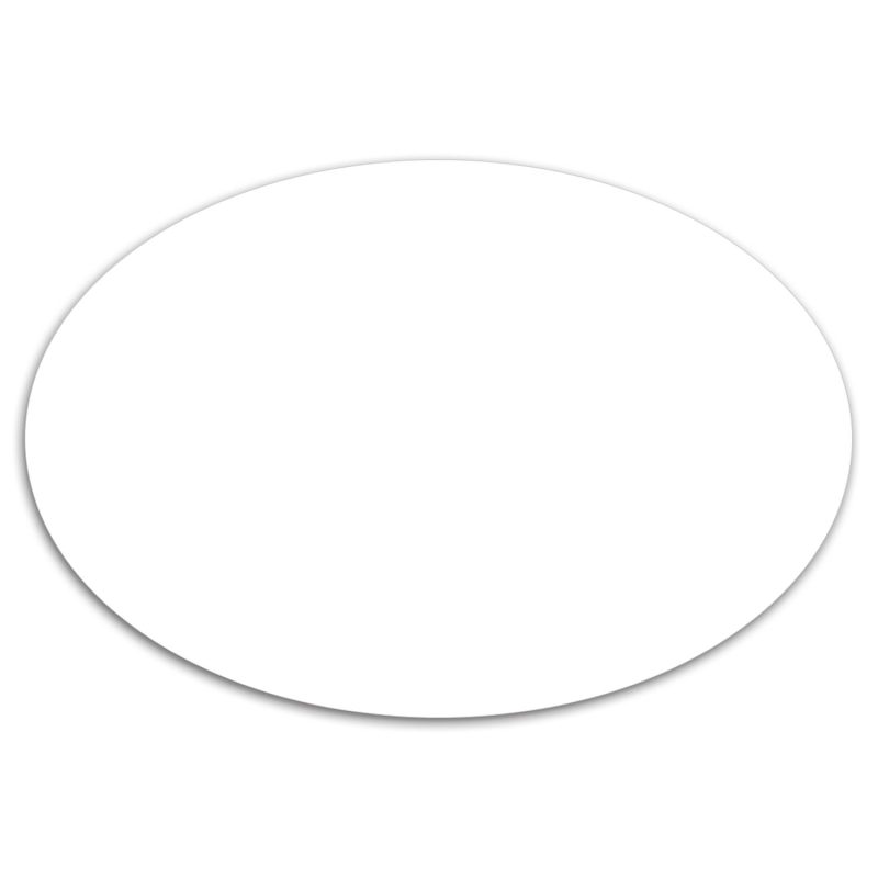 Custom Car Sign Oval Magnet 11-1/8 x 16-1/2 - 1