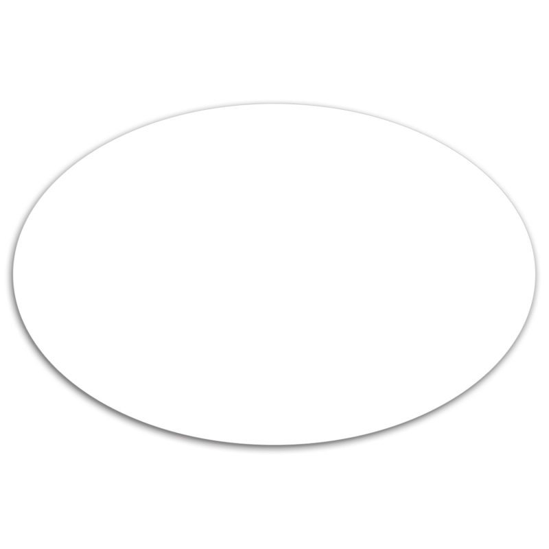 Custom Car Sign Oval Magnet 3-3/4 x 5-3/4 - 1