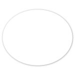 Custom Car Sign Oval Magnet 5 x 4 - 1