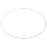 Custom Car Sign Oval Magnet 6 x 4 - 1