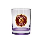 Custom Cask Strength 13.5 oz Libbey Heavy Base Whiskey Rocks Glass - 9