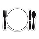 Custom Dinner Place Setting Magnet - 1
