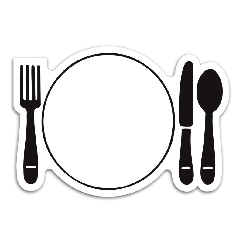 Custom Dinner Place Setting Magnet - 1
