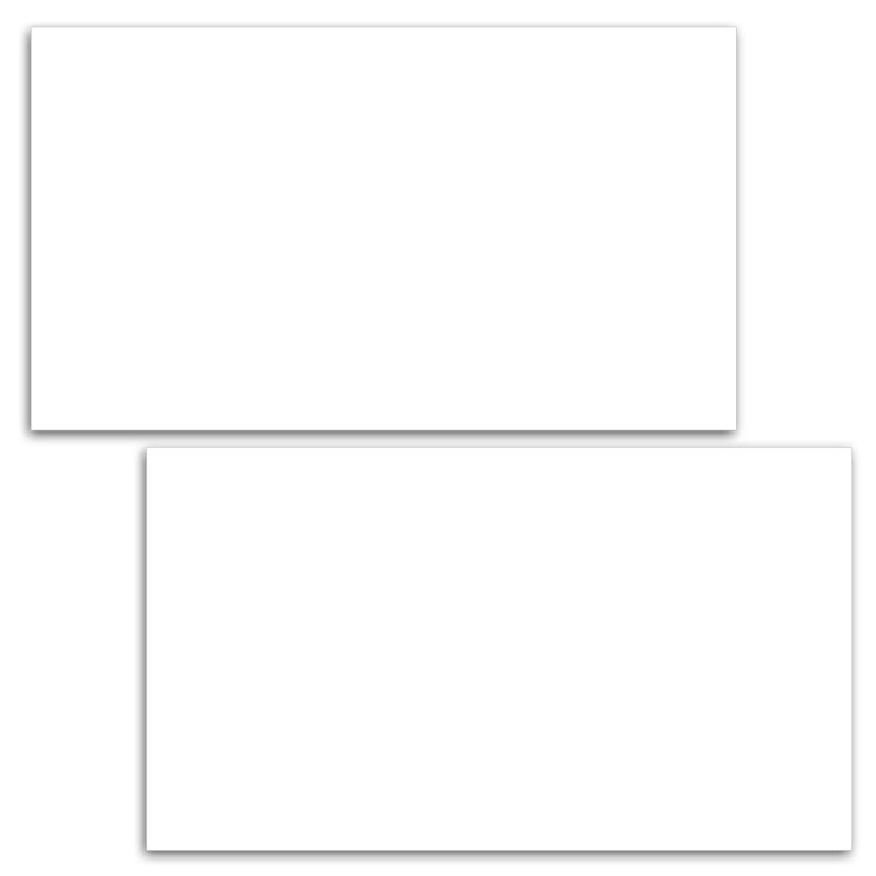 Custom Double Sided Business Card Magnet - 1