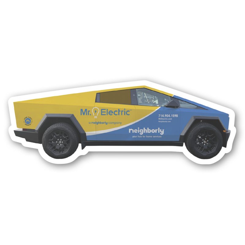 Custom Electric Truck Magnet