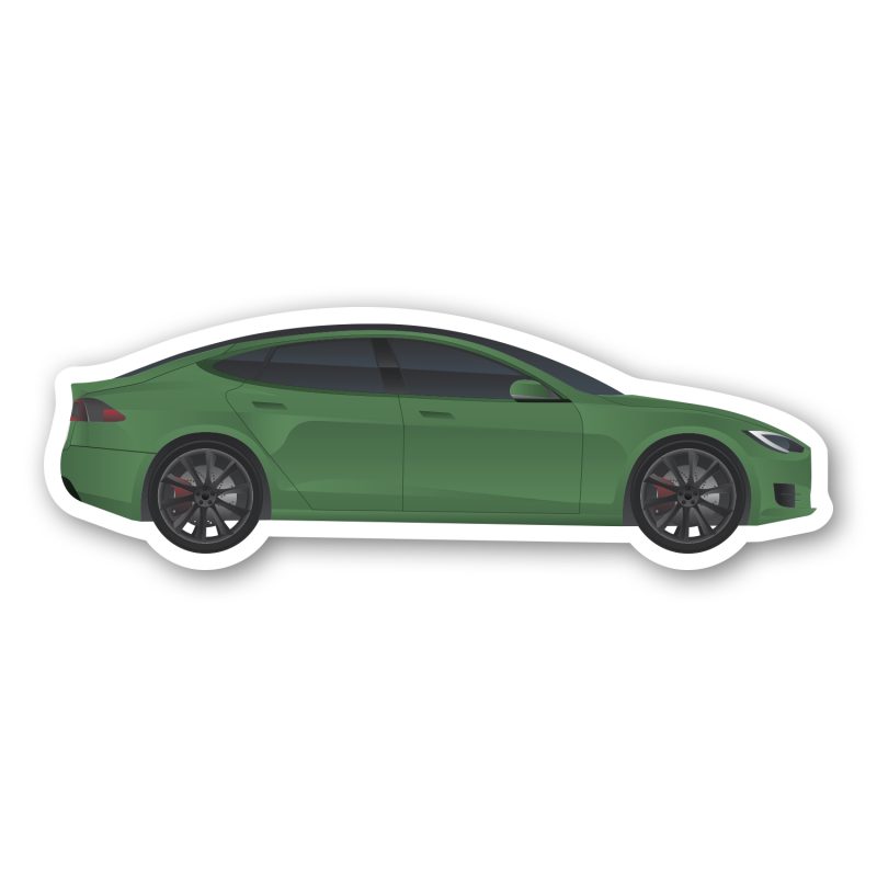 Custom Electric Vehicle Magnet - 1