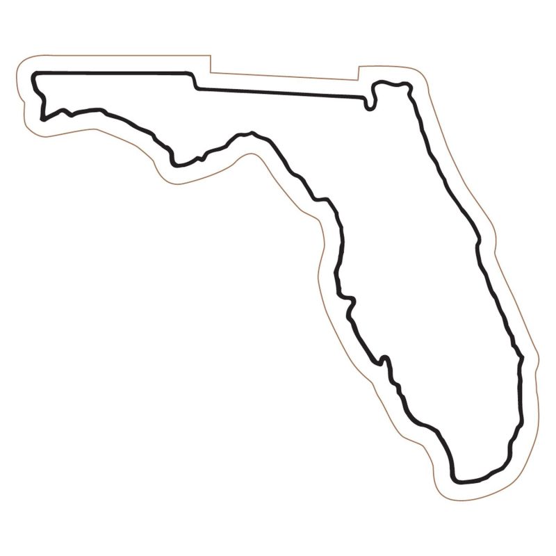Custom Florida State Magnet - 1