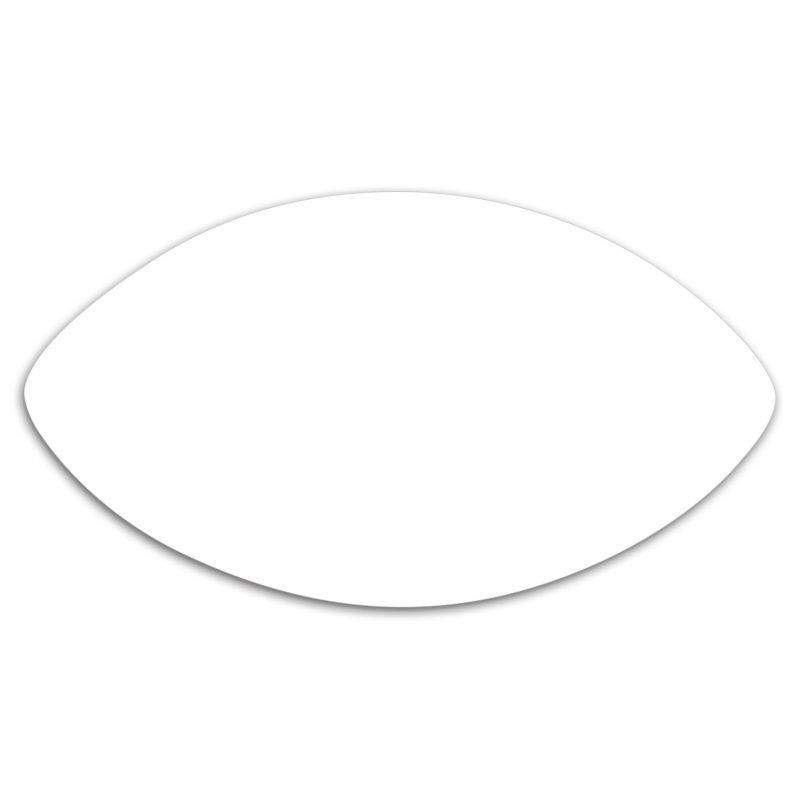 Custom Football Car Sign Magnet - 1