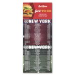 Custom Football Schedule Magnet - 9