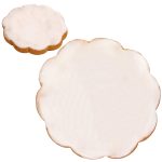 Custom Full Color Flower Cookie - 1