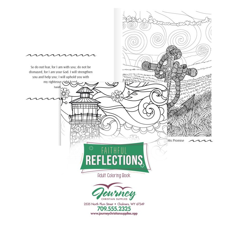 Custom Good Value™ Faithful Reflections Adult Coloring Book