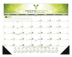Custom Good Value™ Multi-Color Desk Pad - 5