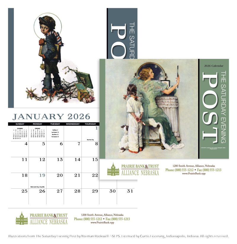 Custom HotLine® Products Appointment Calendar - Stapled