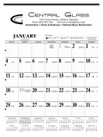 Custom HotLine® Products Large Contractor Calendar