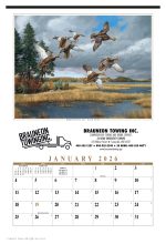 Custom HotLine® Products Maass Wildfowl® Executive Calendar
