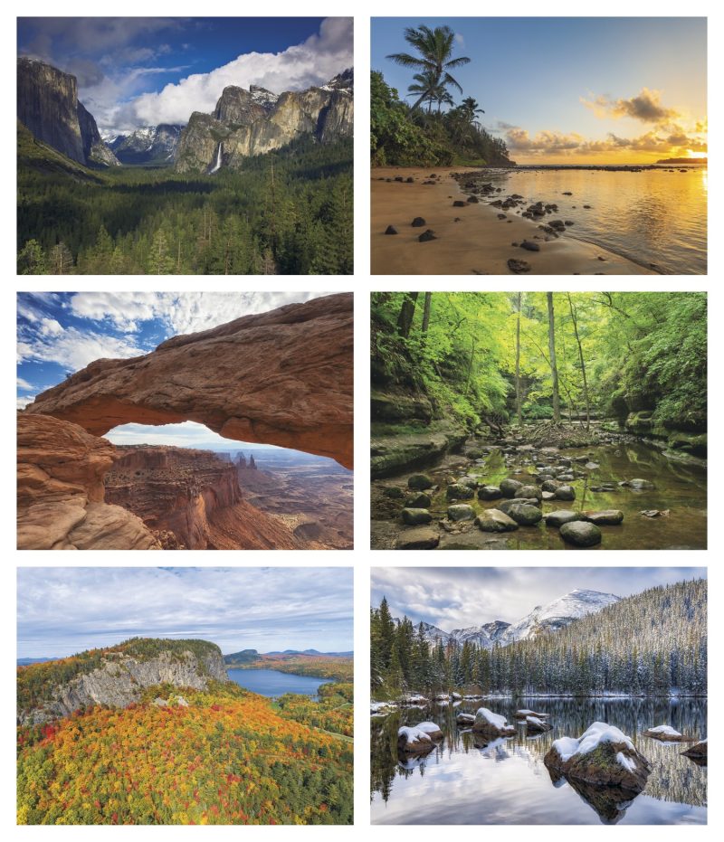 Custom HotLine® Products Our Country® Executive Calendar - 1