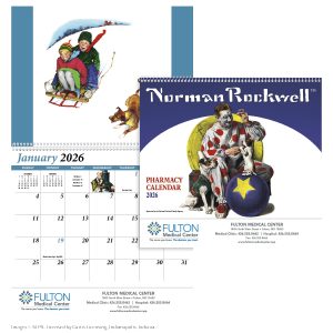 Custom HotLine® Products Rockwell Pharmacy Special Markets Calendar