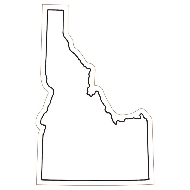 Custom Idaho State Magnet - 1
