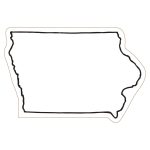 Custom Iowa State Magnet - 1