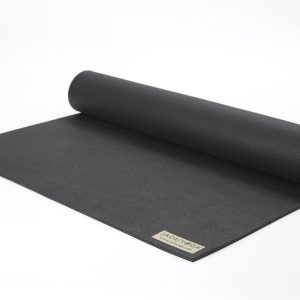 Custom Jade Yoga Travel Yoga Mat - Black