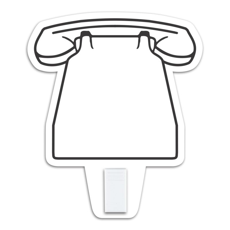 Custom Magnet w/ Clip Phone - 1
