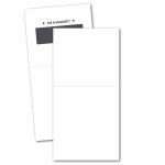 Custom Magnetic Stick Up Card with Perforation - 1