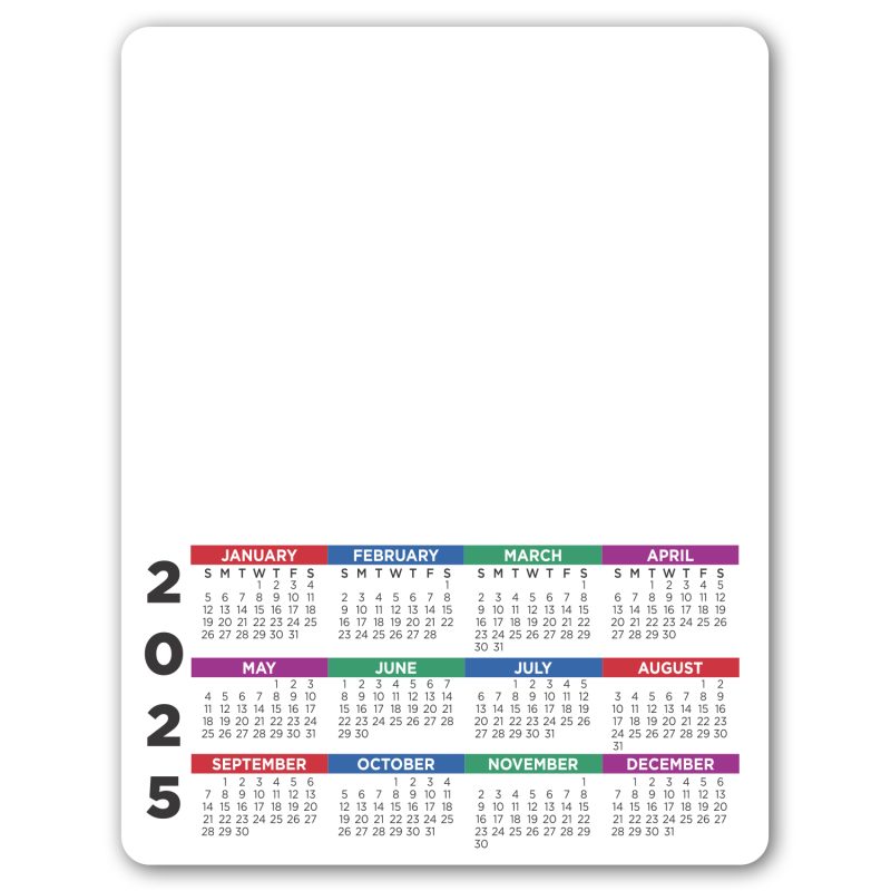 Custom Memo Board 8 1/2 x 11 w/ Rem Adh - 2