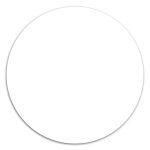 Custom Memo Magnet Dry Erase - Circle - 1