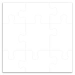 Custom Message Magnet Puzzle Magnet - 1