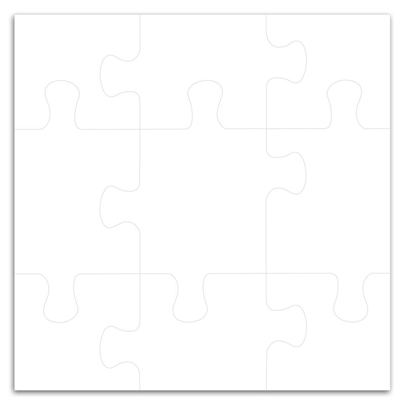 Custom Message Magnet Puzzle Magnet - 1