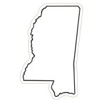 Custom Mississippi State Magnet - 1