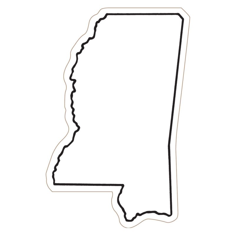Custom Mississippi State Magnet - 1