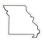 Custom Missouri State Magnet - 1