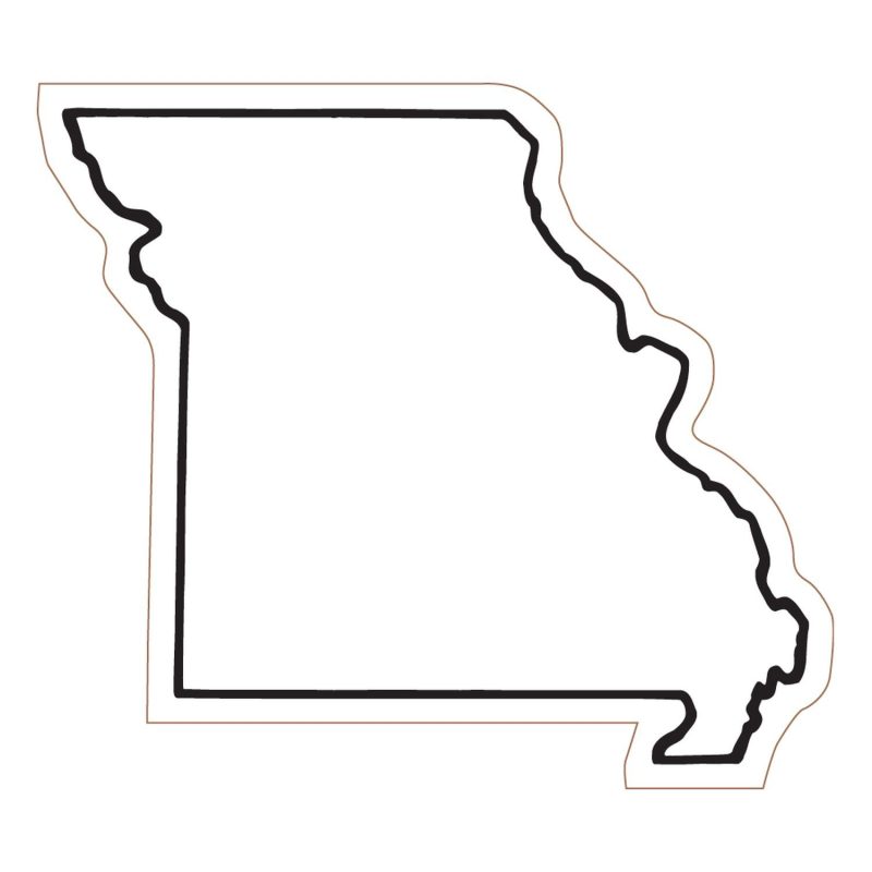 Custom Missouri State Magnet - 1