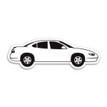 Custom New Car 4-Door Magnet - 1