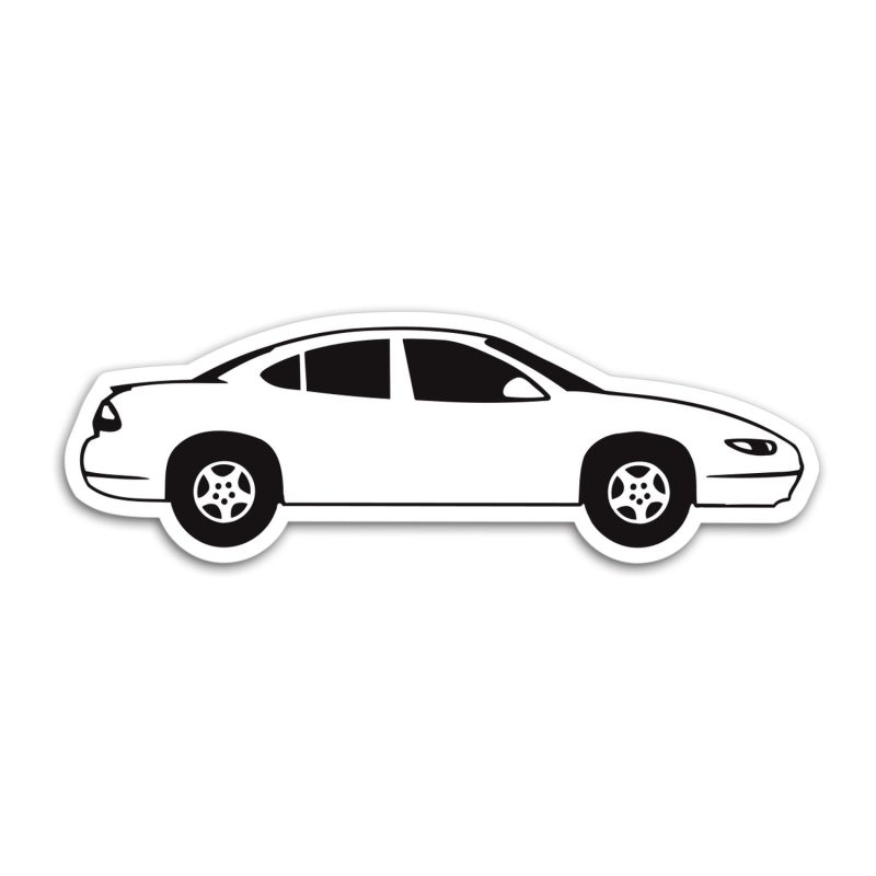 Custom New Car 4-Door Magnet - 1