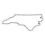 Custom North Carolina State Magnet - 1